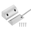 PATIKIL Garage Door Magnetic Contacts Switch, NO Wired Magnetic Reed