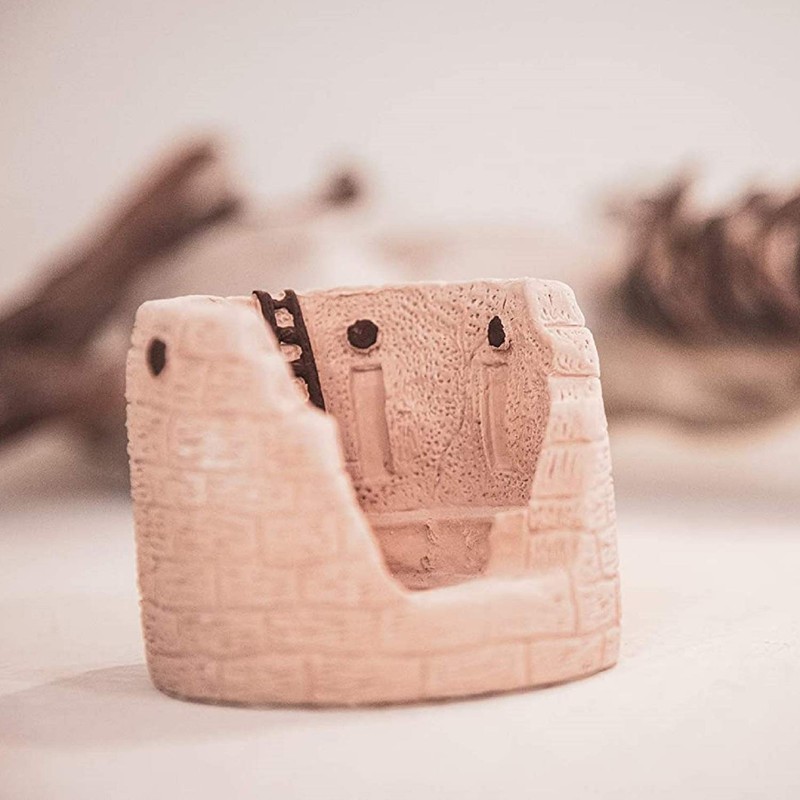 Incienso de Santa Fe - Kiva Natural Wood Incense Burner,