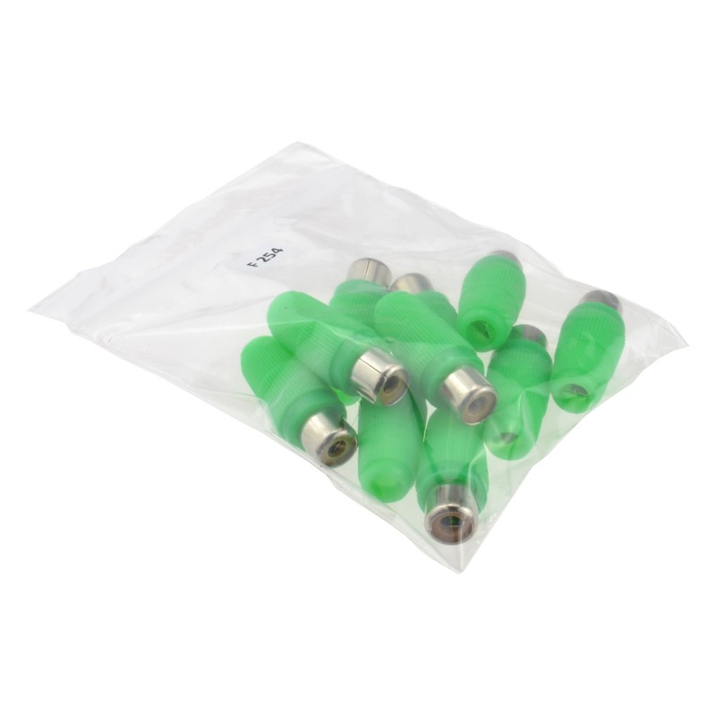 kenable Phono RCA Socket Audio or Video Solder Termination GREEN