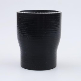 AC PERFORMANCE AC PERFORMANCE ID 2-1/8" to 1.75" (54mm to 45mm) Silicone Hose Straight Reducer 3-Ply Reinforced Black, 3" Length