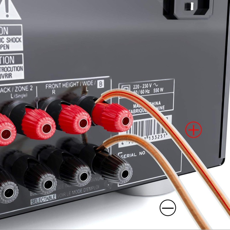 deleyCON 10 m Speaker Cable 2 x 1.5 mm² Pure