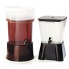 Carlisle 222903 Break-Resistant Beverage Dispenser with Base, 5 Gallon, Clear