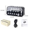 Alkia Radio with Clock, FM/DAB+/DAB Radio Alarm Clock with 5