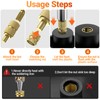 Preciva Threaded Inserts Set, 300Pcs Heat Set Inserts with M2