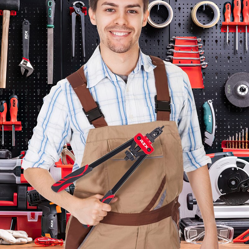 RZX 14" Rivet Nut Tool, Hand Riveter Gun Blind Rivet