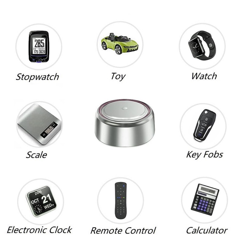 jixik 10pcs AG10 Button Cell Batteries LR1130 Button Cell Battery