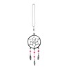 YYJFF Dream Catchers Car Charm Rotatable Handmade Pendant with Rose