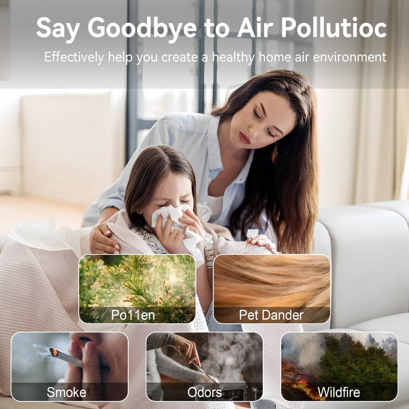 2 Pack AIUZLK P260 P280 Washable Replacement Filter,Only Compatible with