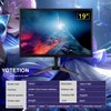 YOTETION 19 inch HD (1440 x 900) Monitor, 75Hz Refresh