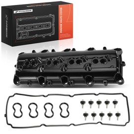 A-Premium Upgraded Aluminum Engine Valve Cover with Gasket and Bolts Compatible with Ram 1500 2500 3500 4500 5500 & Jeep Grand Cherokee, Wrangler, Commander & Dodge Ram 1500, Charger, Durango