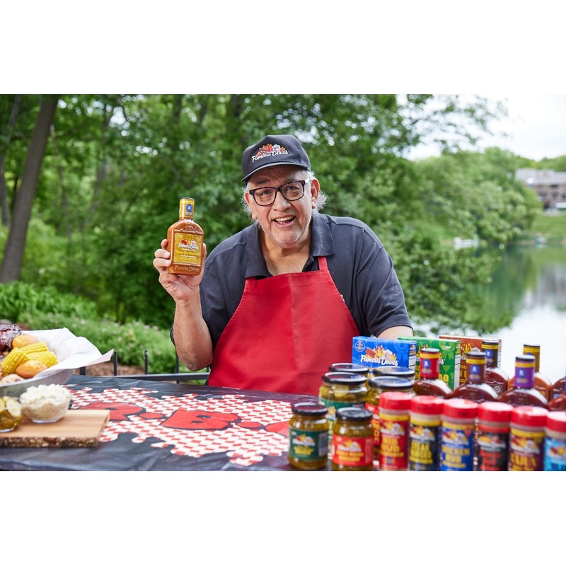 Famous Dave's - 1 pck, Georgia Mustard BBQ Sauce (17.5
