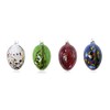 Lauschaer Glas Glass Easter Eggs with Granules, Various Sizes and