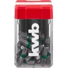 kwb Mini-Case Bit Set T30 25-Piece (Storage Box, Dispenser Lid, 25x Bits, S2 Steel, C 6.3 Shaft, Colour Ring)