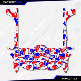 Factory EFX USA Savage Camo Racing Graphics Kit fits Yamaha Rhino 450 660 700 04-Up Decals