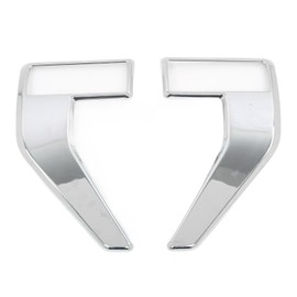 2Pcs Side Vent ABS Exquisite Exterior Body Stickers Strip Replacement for F150 21‑22