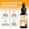 Vitamin B12 Sublingual Liquid Drops 1200mcg Natural Energy Booster (2