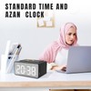 Telawah Azan Clock, Automatic Global Number 8 Azan Prayer Sound