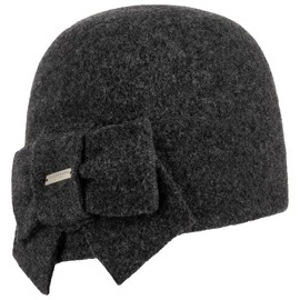Litika Milled Wool Hat Loop Seeberger fulled wool hat (One Size - anthracite)