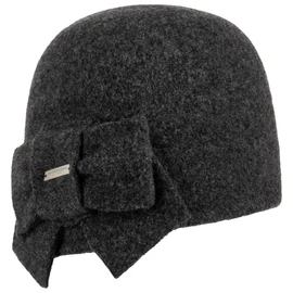 Litika Milled Wool Hat Loop Seeberger fulled wool hat (One Size - anthracite)