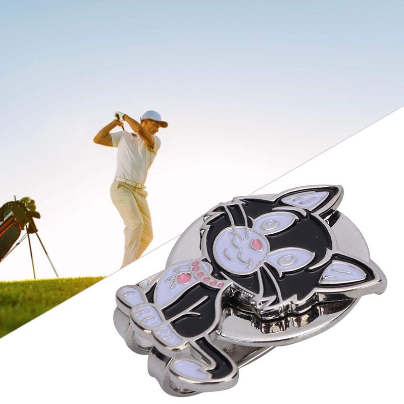 Golf Ball Marker, Golf Ball Marker Metal Hat Cap Clips,