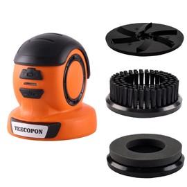 YEECOPON 3 In1 Electric Handheld Ice Scraper, Electric Cleaning Brush, Electric Polishing Machine, Window Snow Cleaning Tool, Car Snow Scraper, Rotating Disc Windshield Scraper for Ice, Snow, & Frost