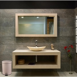 J&V TEXTILES Smudge Resistant Mini Rectangular Trash Can with Soft-Close Foot Pedal, for Bathroom & Small Space, 5 l /1.3 Gallon, 7.6x8.2 x10.8 in (LxWxH) (Matte Blush)