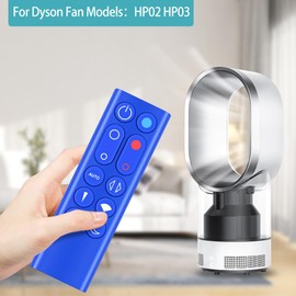 TCNOUMT Fan Remote Control Suitable for Dyson Bladeless Fan Air Purifier Remote Control HP02 HP03 967826-02 Pure Hot + Cool Link Air Purifier Fan Accessories, Blue