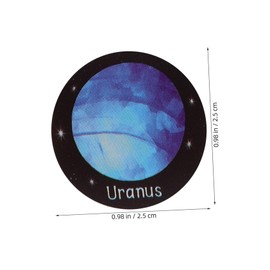 Gadpiparty 500Pcs Solar System Stickers Roll Designs for Easy to Apply Vinyl Stickers for Classroom Rewards Party Favors and Personalization