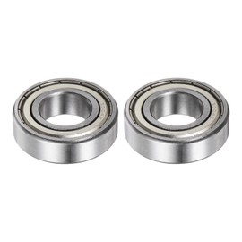 Kozelo 2pcs 6004-ZZ Deep Groove Ball Bearings - [20mm Bore x 42mm OD x 12mm Thick] Double Shielded P0 Bearing for Power Tools Use, Chrome Steel, Z2