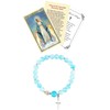 Miraculous Medal Bracelet with Miraculous Medal Prayer Card, The Lord's