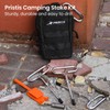 Pristis Ice Anchor Tool Kit, Ice Fishing Tent Stakes Nails