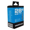Impac Sv28 Slim Inner Tube, Black, 28/32-622/630