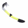 Durable Full Dry Swimming Diving Snorkel with Silicone Mouthpiece (yellow)