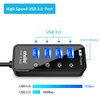 atolla USB hub 3.0 Powered, USB Splitter 4 Port Super