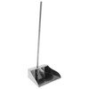 Lurrose Stainless Steel Dustpan: Dustpan with Handle - Stand Up