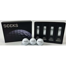 Seeks Black Edition Golf Balls Performance Distance Speed Accuracy Control The Only Pro Touring Golf Ball for Everyone One Dozen