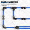 TAILONZ PNEUMATIC Blue 6mm OD 4mm ID Polyurethane PU Double-Layer