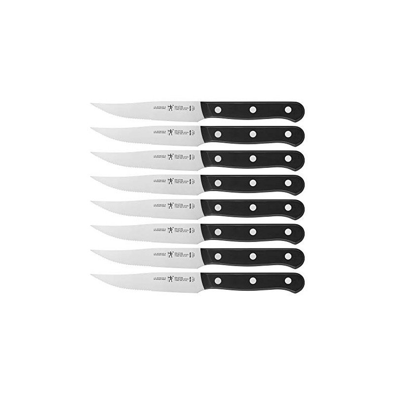 HENCKELS Solution Razor-Sharp Steak Knife Set of 8, German Engineered