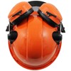SPARES2GO Chainsaw Safety Helmet with Mesh Visor and Ear Muffs