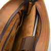Stylish Buff Leather Messenger Bag - Leather Laptop bag