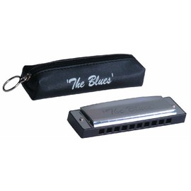 The Blues TB10F Harmonica Key F
