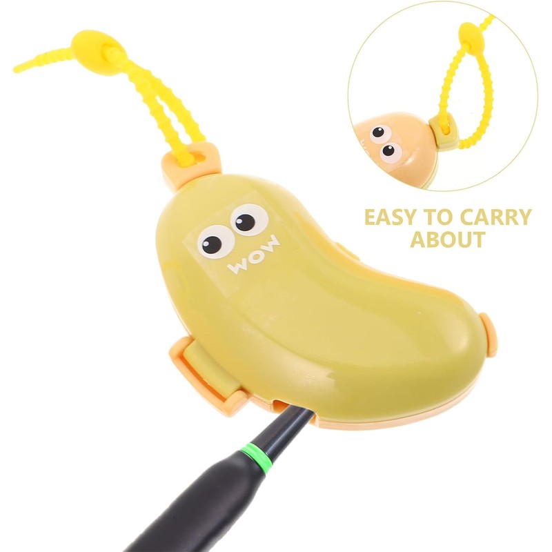 SHERCHPRY 4 Piezas Estuche Porta Cepillo de Dientes y Pasta