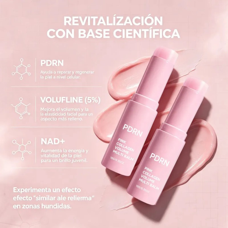 2pc Barra De Sérum Facial De Colágeno Hidratante Multiacción