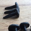 (50) 5/8" Steel Decorative Wrought Head Nails with Black Oxide