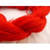 Cherry Red Cashmere Blend Fingering Weight Crochet/Sock Knitting Yarn