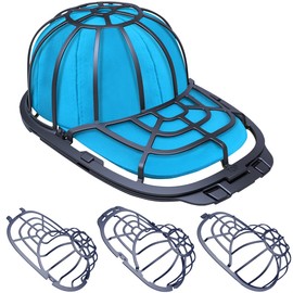Coopache Hat Washer for Baseball Caps, Cap Washer Cage Frame Washing, Hat Shapers Cleaning Protector Racks, 2 Sizes Fit for Adult and Child's Ball Cap