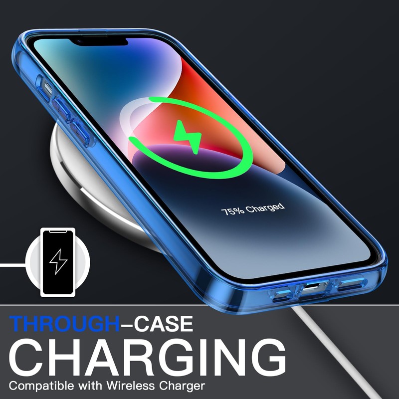JETech JETech Hlle fr iPhone 14 6,1 Zoll, Nie Vergilbung