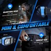 DARKDAWN 5 Modes Head Light Flashlight,Headlamp Rechargeable LED, USB C