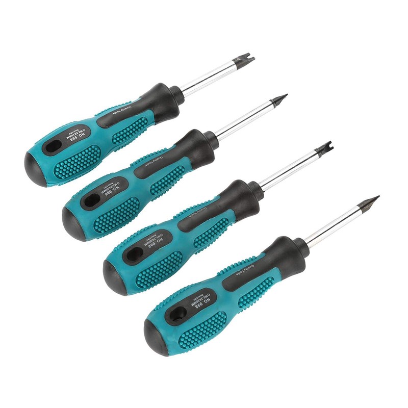 4pcs Screwdriver Set Screwdriver U Fork Type Anti-slip Jack Screwdriver