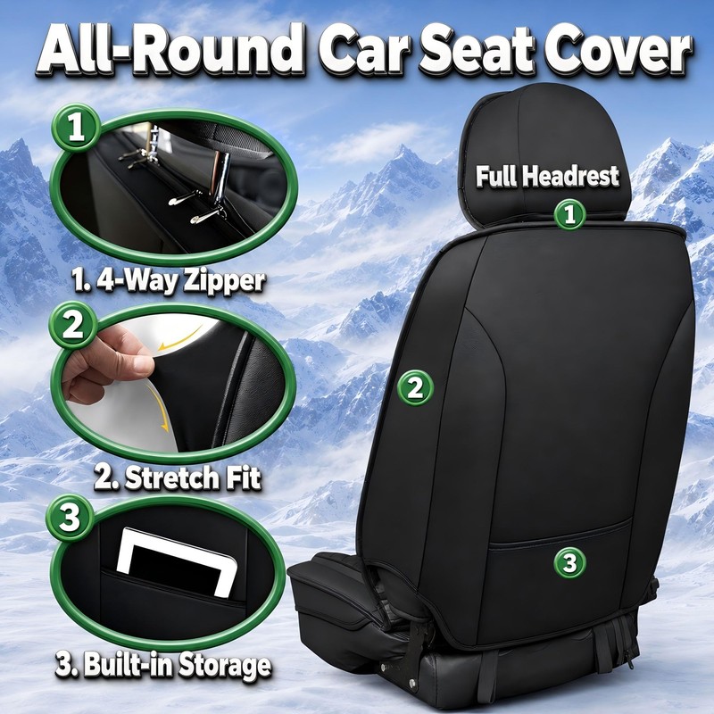 Custom Fit for Nissan Kicks 2018-2025 2026 Car Seat Covers